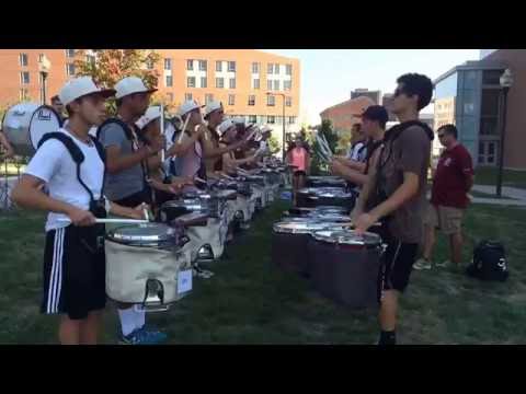 UMass Drumline: C51 to E of the Cadence