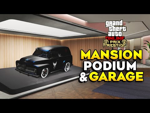 GTA Online How to Move Vehicle Into Mansion Podium & Garage Guide