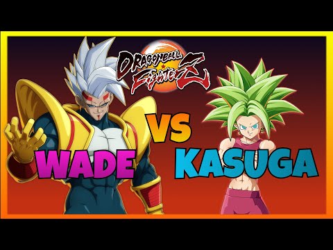 DBFZ - WADE vs KASUGA gameplays (Super Baby 2, Kefla, Trunks vs Kefla, Labcoat 21, Android 18)