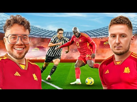 POLECIELIŚMY NA MECZ AS ROMY | MeczVlog #6