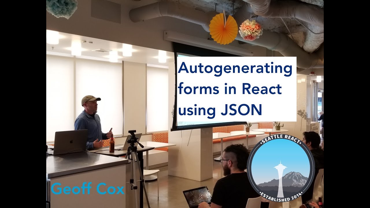 Autogenerating forms in React using JSON | Geoff Cox