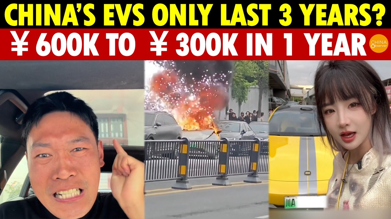 China’s EVs Only Last 3 Years? Xiaomi SU7, Priced at ￥600K, Sells for Only ￥300K After 1 Year