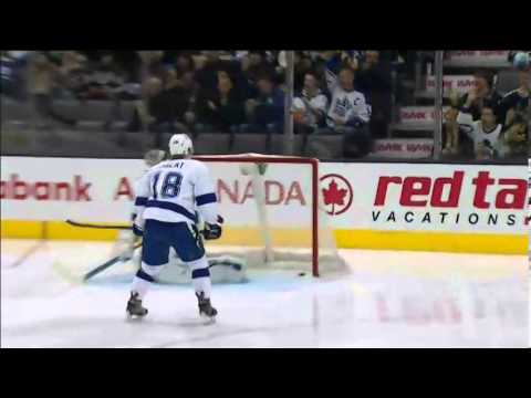Kadri 1-0 Goal - Lightning vs Maple Leafs (Jan 28, 2014)