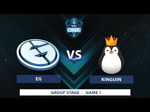 EG vs Kinguin | Game 1 | ESL One Katowice 2018