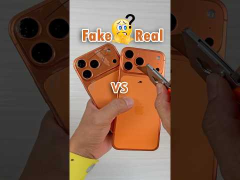 iPhone 17 Pro Max Real vs Fake #shorts