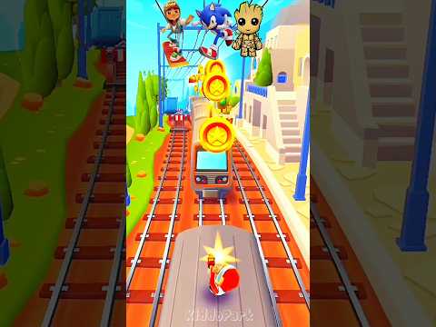 Subway Surfers : Jake VS Sonic VS Grout  #shorts #subwaysurfers #gaming
