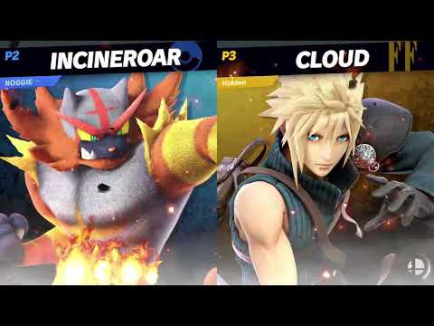 NBH Smash Ultimate 19 Losers Finals - Noggie (Incineroar) vs Hidden (Cloud)