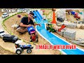Making A Water River Using Rc Tractor Construction In Mini City Aakash946