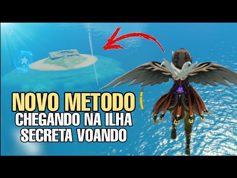 GENSHIN IMPACT - Missão Completa da ILHA SECRETA (O TEMPO E O VENTO)