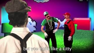 (Clean) Mario Bros vs Wright Bros: Epic Rap Battles of History Season 2 (HD)