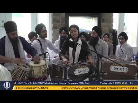 042 Toronto July 2020 Friday Evening  - Bibi Anoop Kaur Jee Toronto