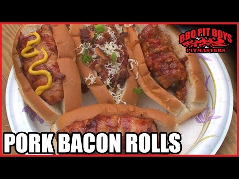 How to Grill Pork Bacon Rolls | Recipe