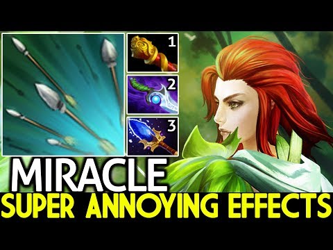 MIRACLE [Windranger] Insane Focus Fire Annoying Effects Build 7.24 Dota 2