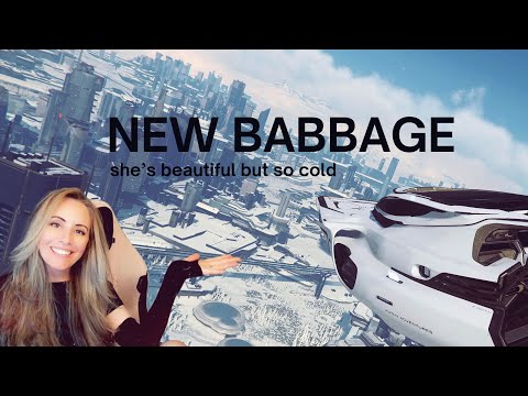 Star Citizen Walkthrough🪐 New Babbage Beautiful but So Cold #starcitizen #walkthrough