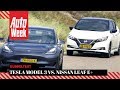 Nissan Leaf+ vs. Tesla Model 3 Standard Range Plus – AutoWeek Dubbeltest