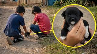 Small Crying Puppy Changes Completely after being Rescued