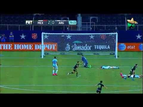 Partido Amistoso México vs Argentina (2-2) Todos los goles (TV Azteca) 2015