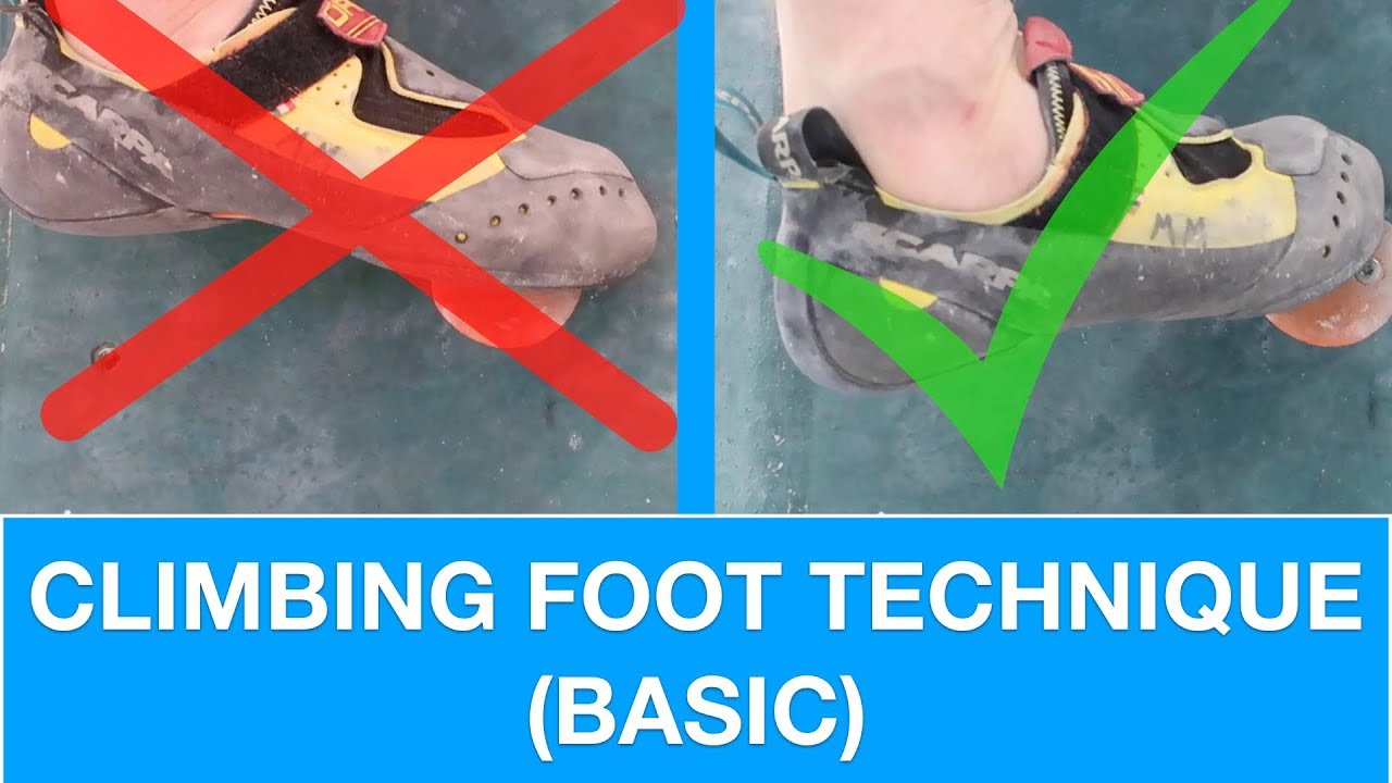 BASIC FOOT TECHNIQUE | CLIMBING TUTORIAL