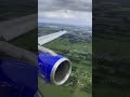 #United airlines gradual descent into the #Houston airport. #Seal #Judson #Eagle