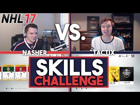 NHL 17 SKILLS CHALLENGE w/ TACTIXHD