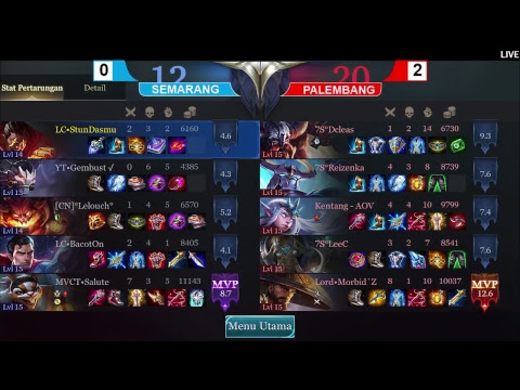 RCL : PALEMBANG VS SEMARANG BO3