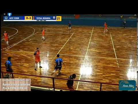 ACEF Coxim x Futsal Miranda - MS - Copa Morena 2021