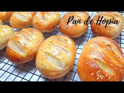 PAN DE HOPIA l HOW TO MAKE HOPIA BREAD l Pinoy juicy bites