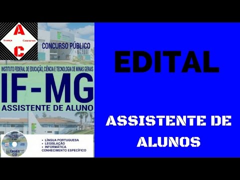 Apostila Concurso IF-MG 2016 - Assistente de Alunos
