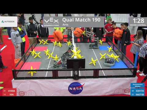 2017 VRC Arts Q190 - 4100A 10A vs 32017A 96671B - 29 to 16