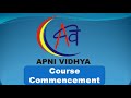 12th CLASS YEAR LONG COURSE COMMENCEMENT BY APNI VIDHYA
