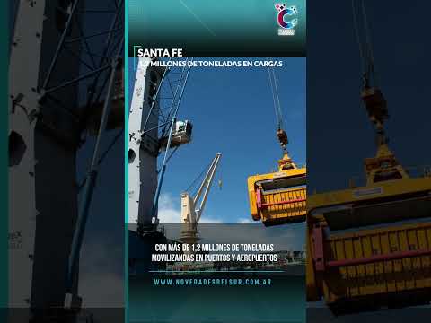 Santa Fe cerró un primer trimestre con números históricos en logística. 🚢✈️