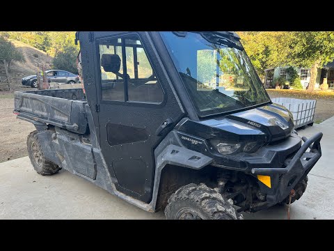 2020 Can-Am Defender Pro HD10 Driveshaft Carrier Bearing Noise Repair