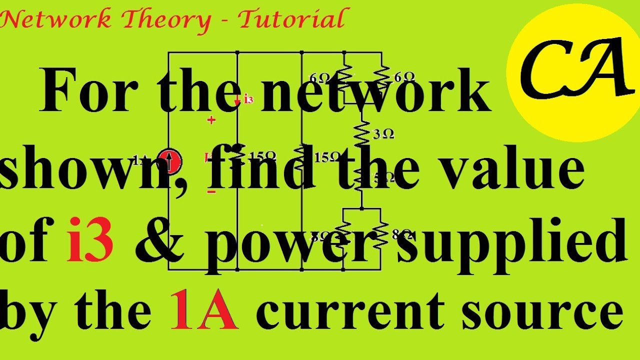 Network Theory Tutorial 9