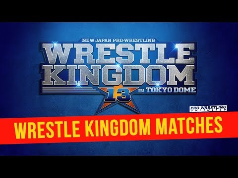 IWGP Heavyweight Championship Match Set For The Main Event Of Wrestle Kingdom 13
