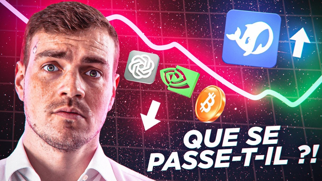 DEEPSEEK secoue les CRYPTOS.. est-ce vraiment une mauvaise nouvelle ?