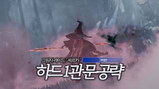 그림자레이드 세르카 하드1관문 공략(기믹편)