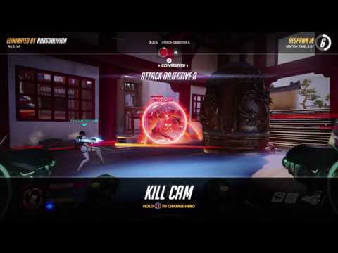 Overwatch Summer Games 2016 MP pt8 - Tracer Storms the Asian Castle
