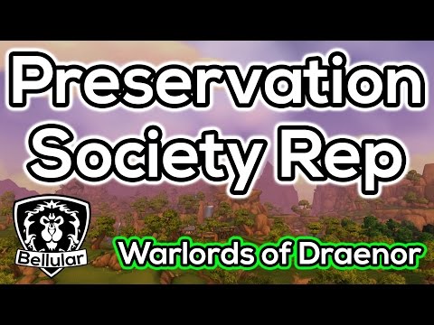Steamwheedle Preservation Society Reputation Guide - Warlords of Draenor