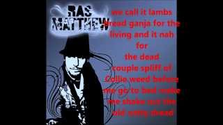 Ganja In My Brain Lyrics (official) Ras Matthew