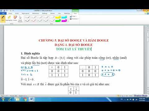 Đại số Boole |