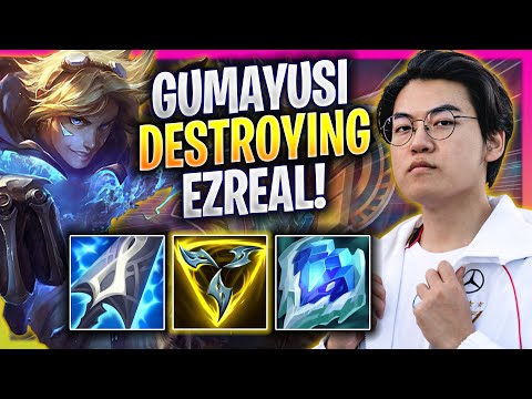 GUMAYUSI DESTROYING WITH EZREAL! - T1 Gumayusi Plays Ezreal ADC vs Miss Fortune! | Season 2024