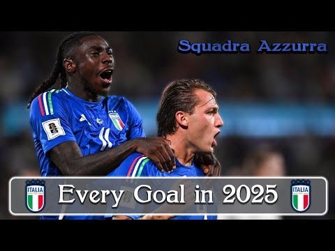 Ogni obiettivo dell'Italia (Squadra Azzurra) nel 2025