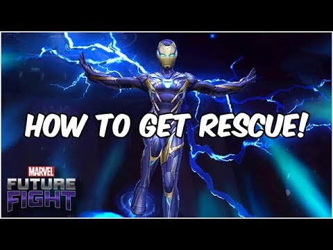 How To Get Tier 2 Rescue! (Build & Gameplay) Endgame Part 2 - Marvel Future Fight