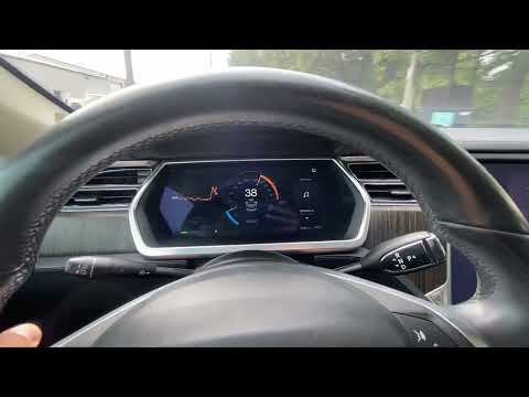 2012 Tesla Model S P85 85k test drive