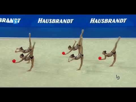 Group Bulgaria 2 Ropes & 3 Balls AA World Championships Pesaro 2017