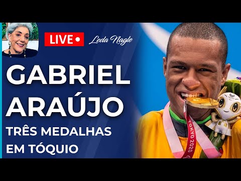 CHAMPION GABRIELZINHO, 19 YEARS OLD, THREE MEDALS IN TOKYO AT THE PARALYMPICS.