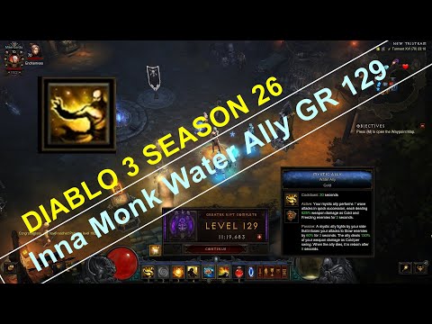 GR129 in 11:19 Min. Water Ally Inna Monk - Diablo 3 Season 26