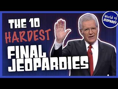 The TOP 10 Hardest Final Jeopardy Rounds | World of Jeopardy