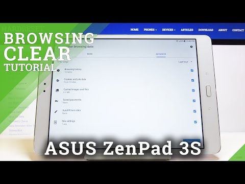 How to Clear Browsing Data in ASUS ZenPad 3s – Clear Browser