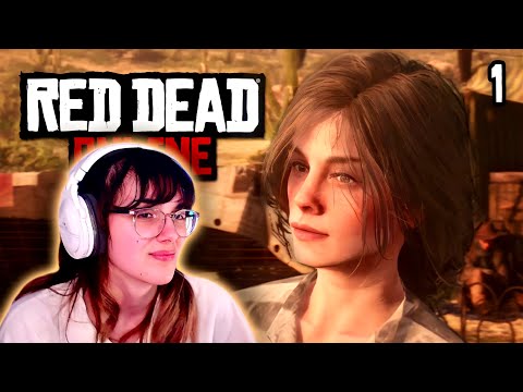 she's actually adorable | Red Dead Online Part 1 (first time playing)
